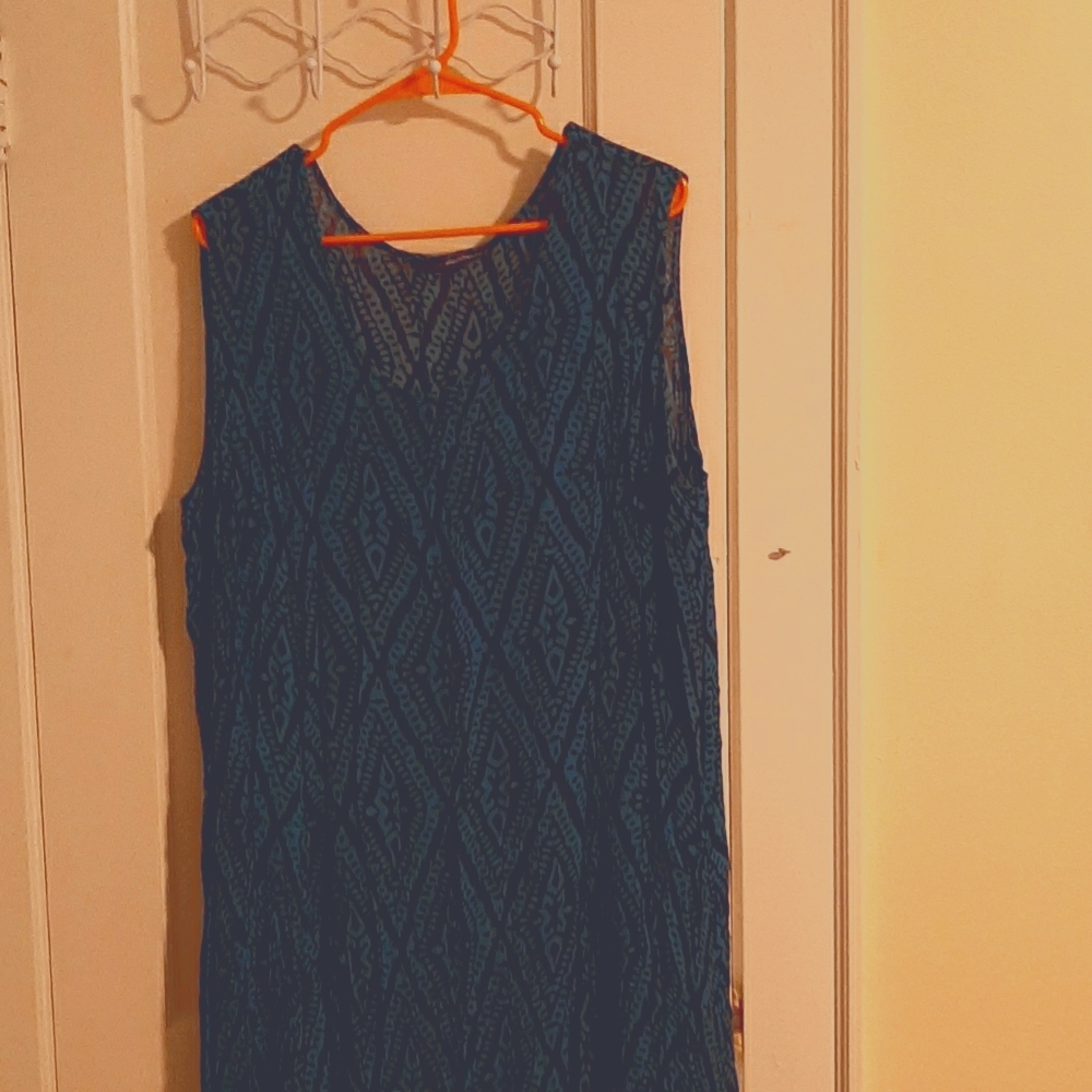 Plus size sleeveless maxi dress